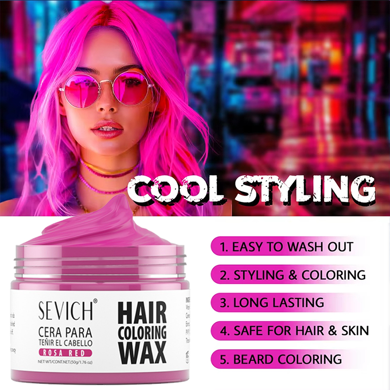 Hair Spray Color - SEVICH Jednorazowy Wosk Koloryzujący do Włosów