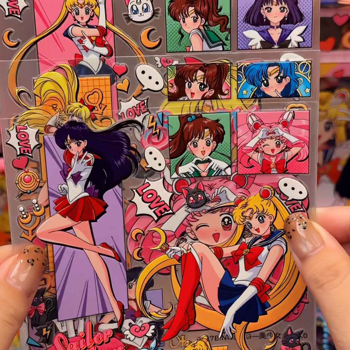 Cosplay Prop Diy - Naklejki dekoracyjne 3D 5D z motywem