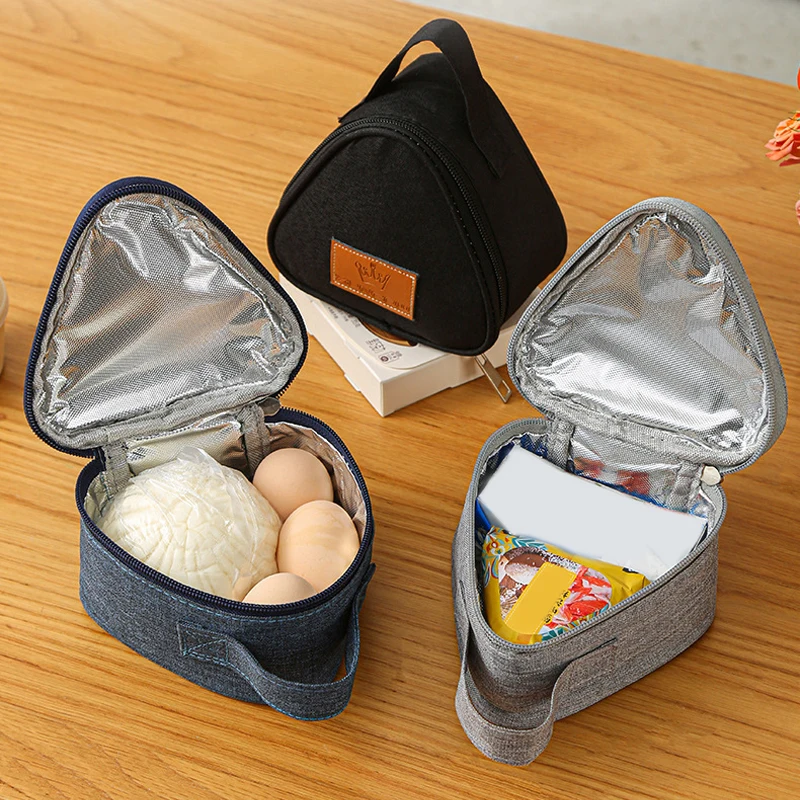 Thermoplastic Pellet - Nowa trójkątna termiczna torba na lunch,
