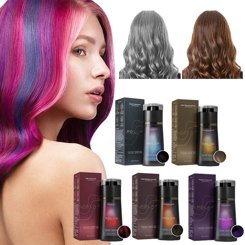 Hair Spray Color - Zestaw szamponu do włosów Multi-Shade Gray