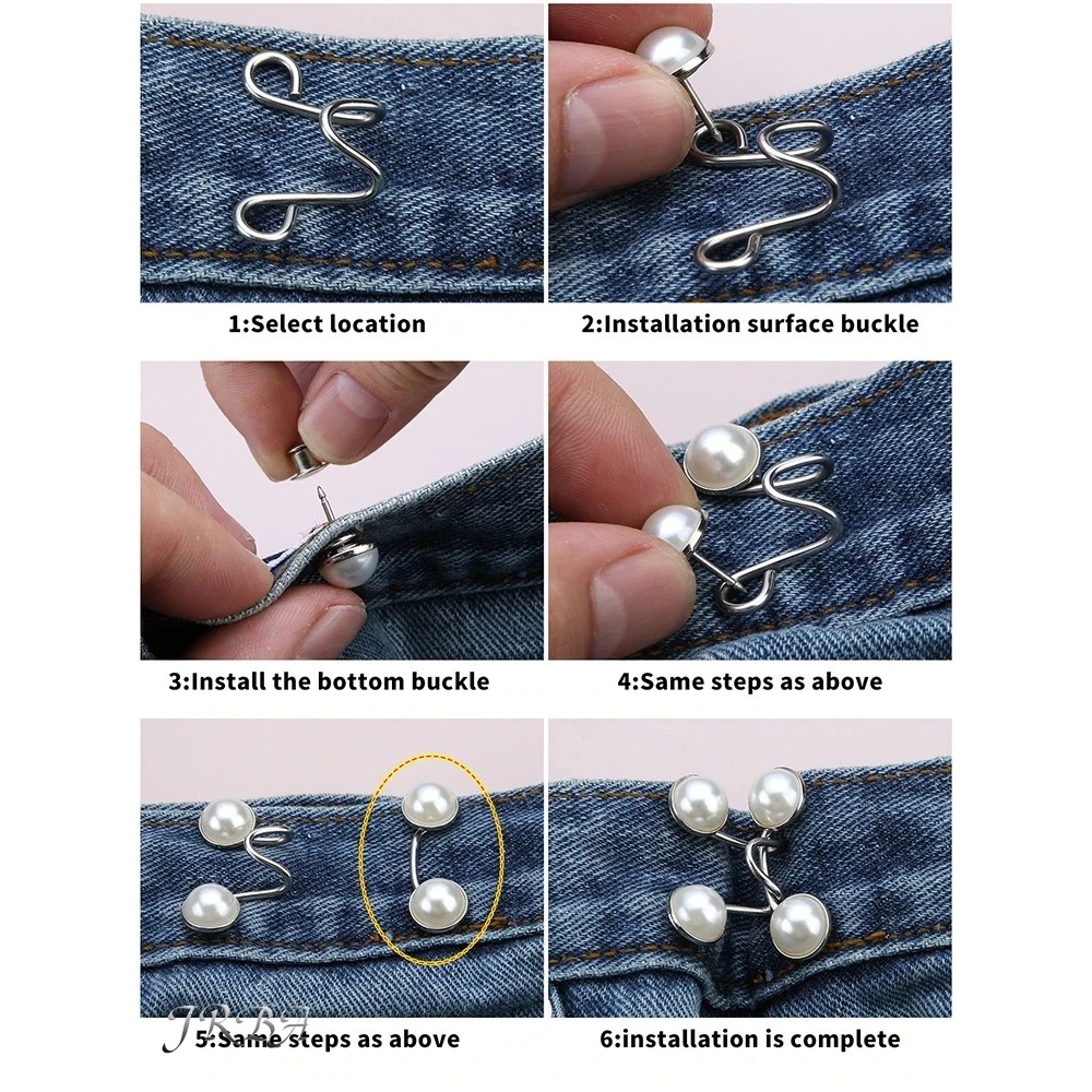2 szt. Regulowane metalowe kla – Snap Fastener Set recenzja i cena