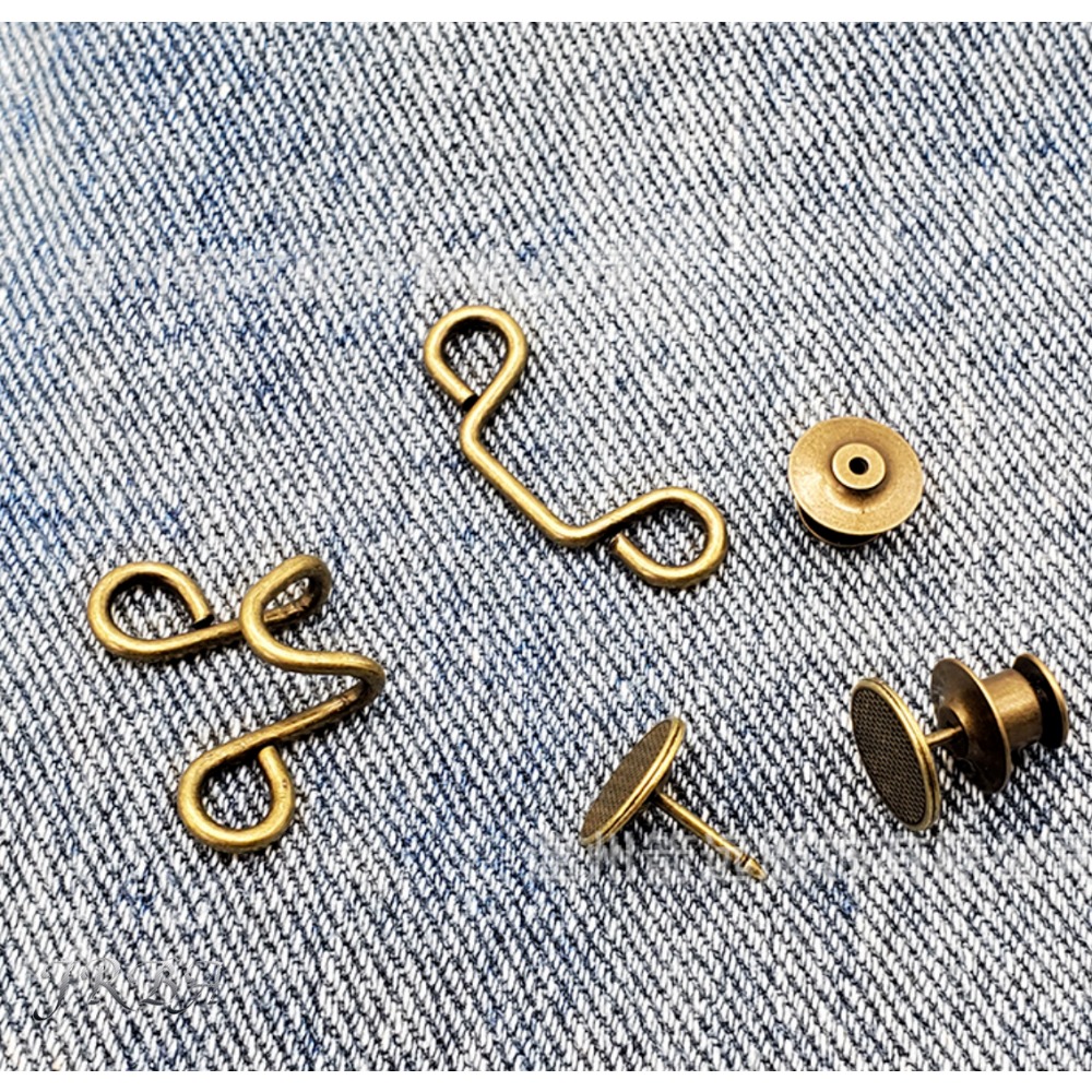 2 szt. Regulowane metalowe kla – Snap Fastener Set recenzja i cena