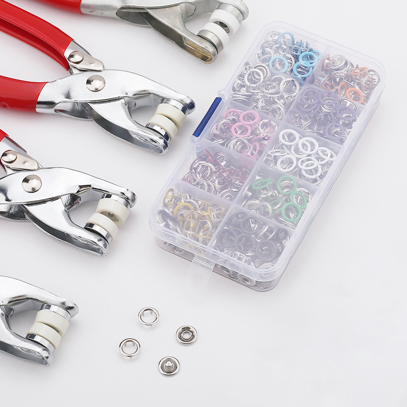 Szczypce + 50 zestaw metalowyc – Snap Fastener Set recenzja i cena