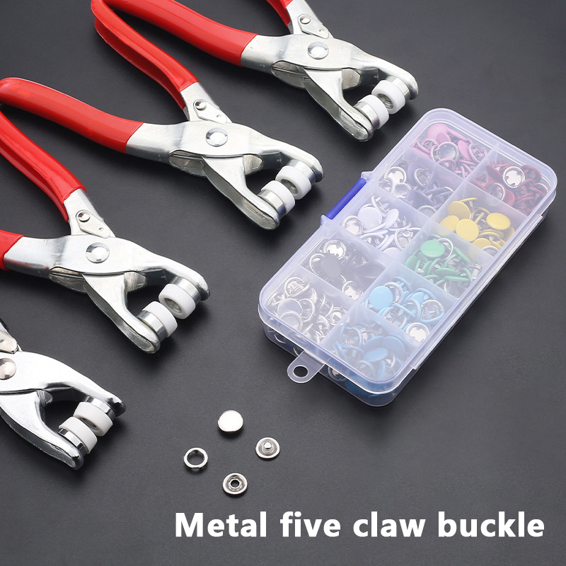 Szczypce + 50 zestaw metalowyc – Snap Fastener Set recenzja i cena