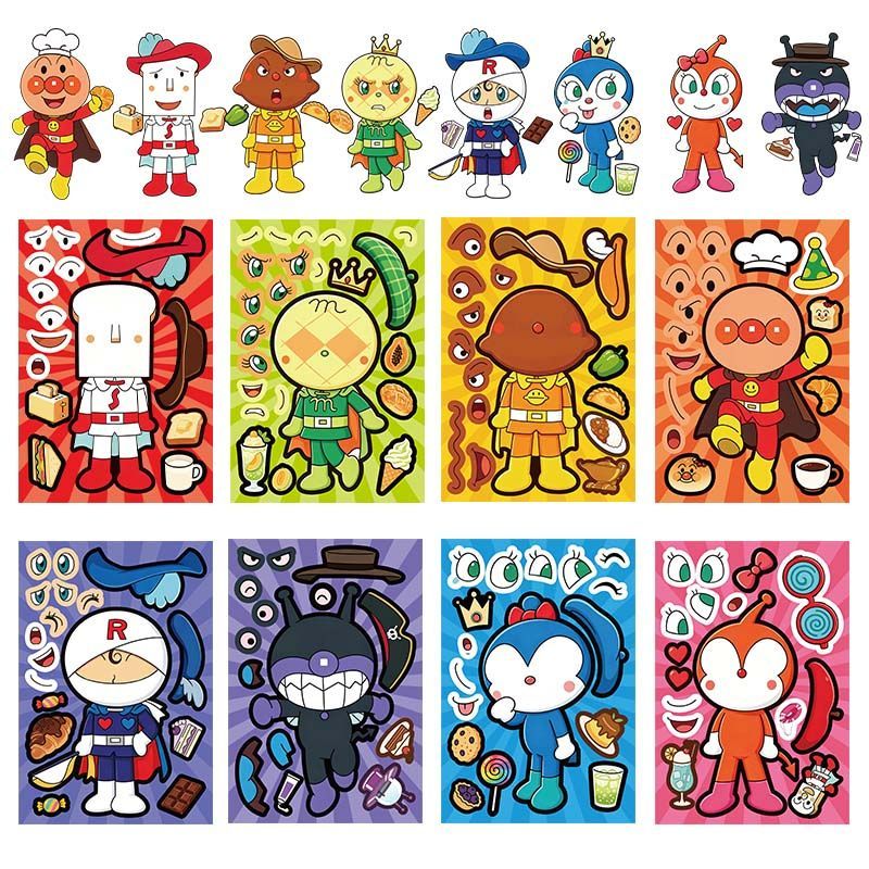 Naklejki kolazyjne Anpanman, u – Cosplay Prop Diy recenzja i cena