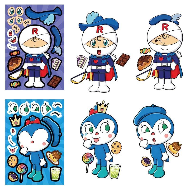 Naklejki kolazyjne Anpanman, u – Cosplay Prop Diy recenzja i cena