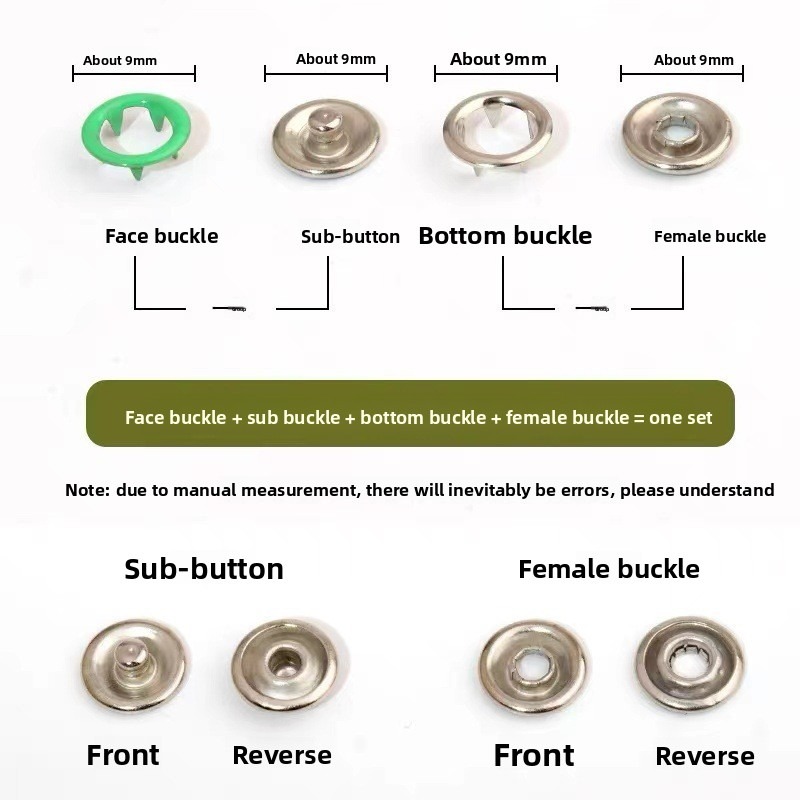 100 Zestawów Szczypiec do Zatr – Snap Fastener Set recenzja i cena
