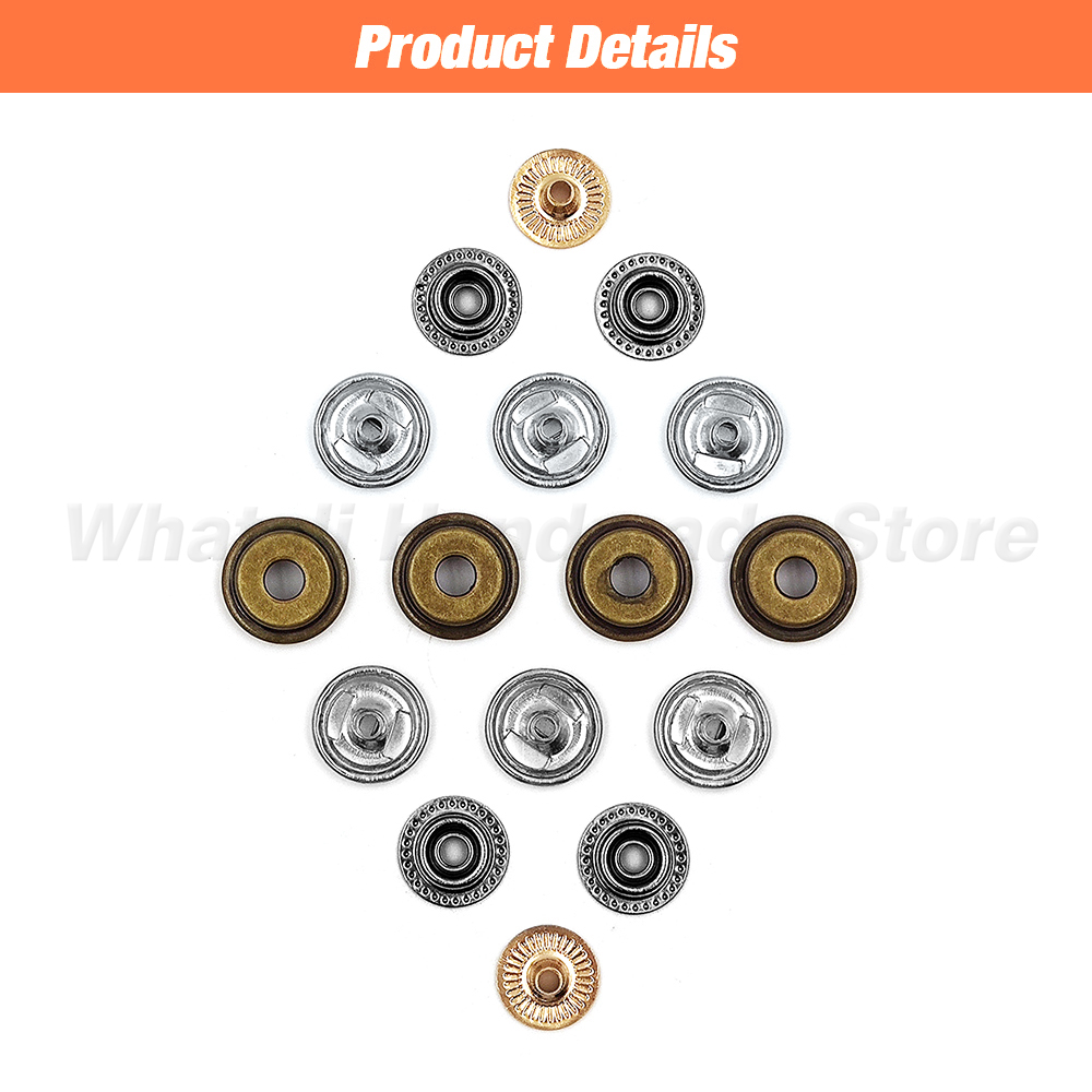 Metalowe zatrzaski Zestawy guz – Snap Fastener Set recenzja i cena