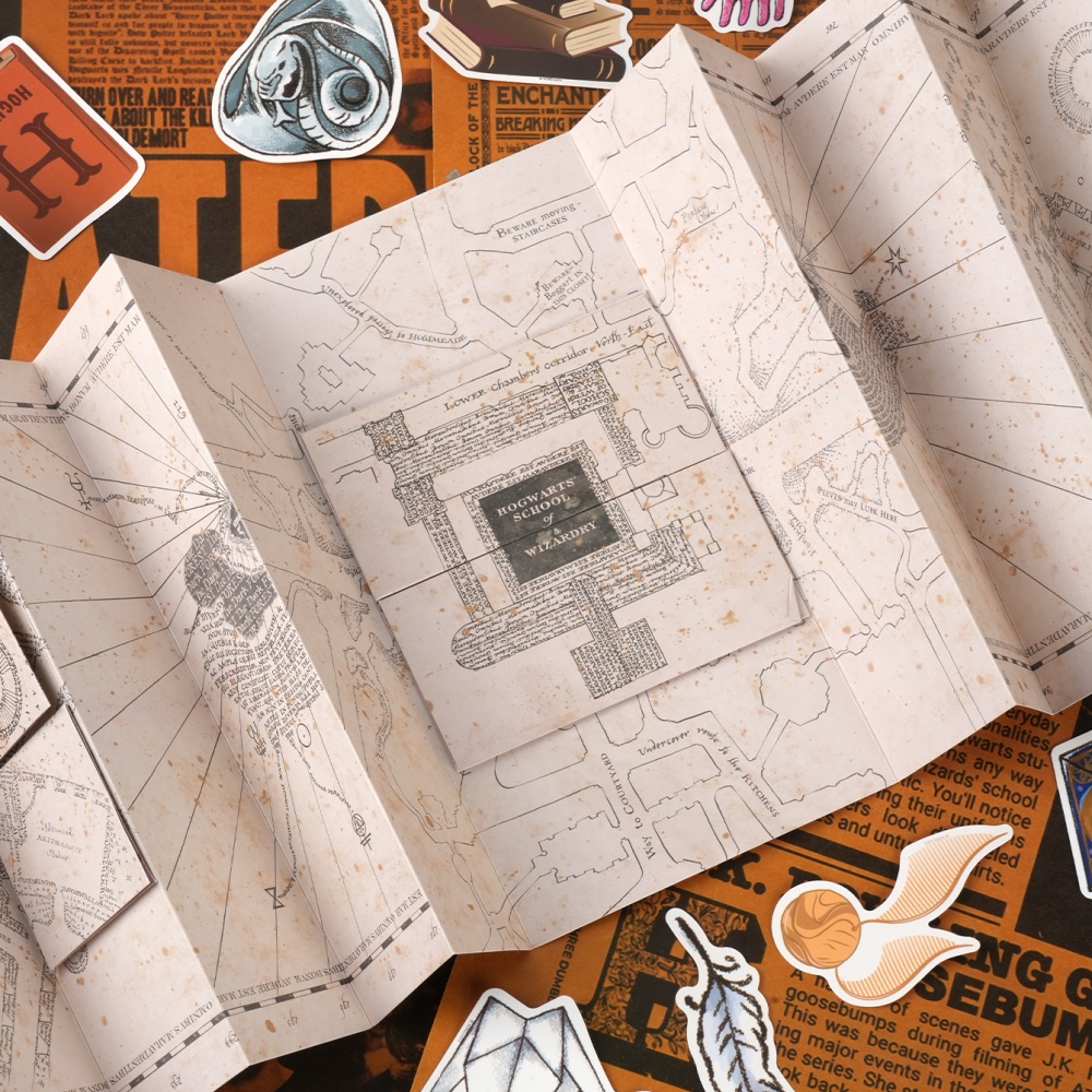1 szt. Mapa Szkoły Magii Marau – Prop De Cosplay recenzja i cena